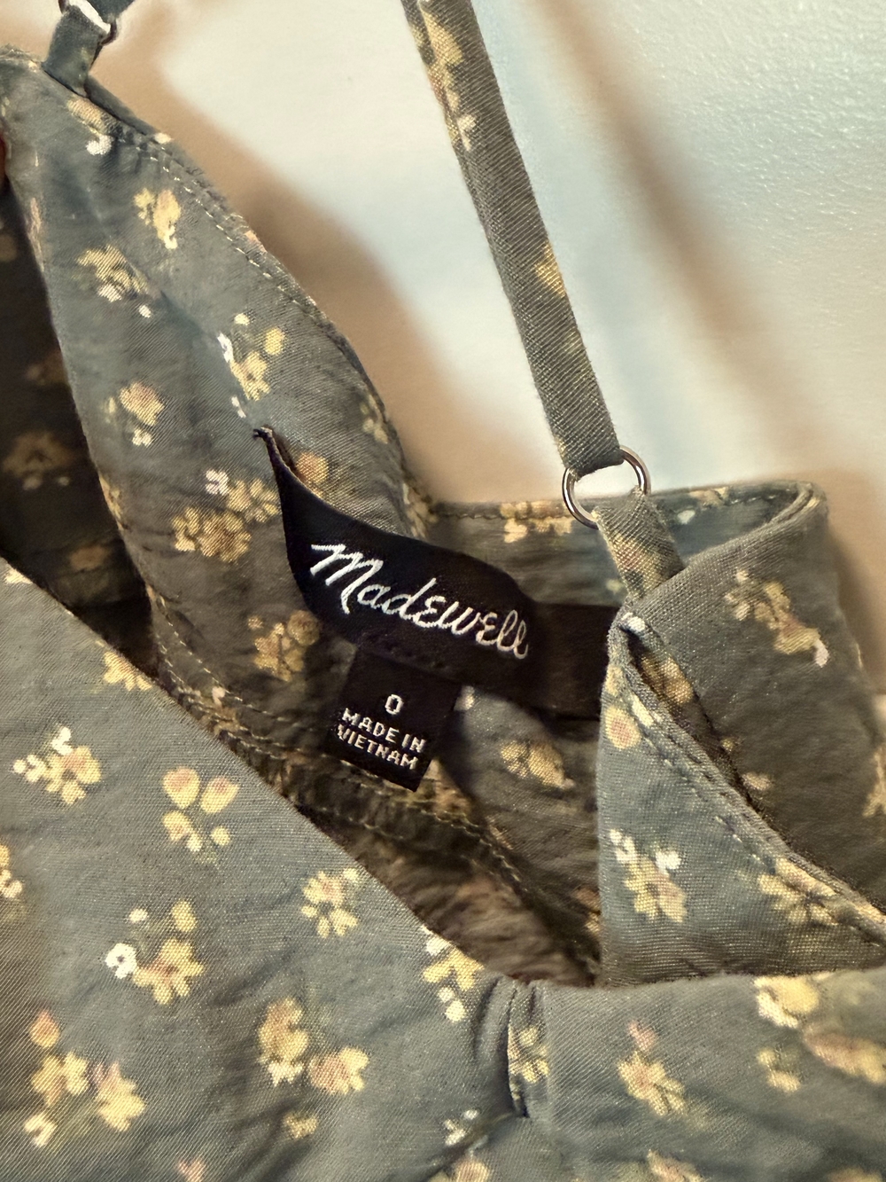 Madewell Layton Sage Midi dress, Size 0 - Picture 2 of 3